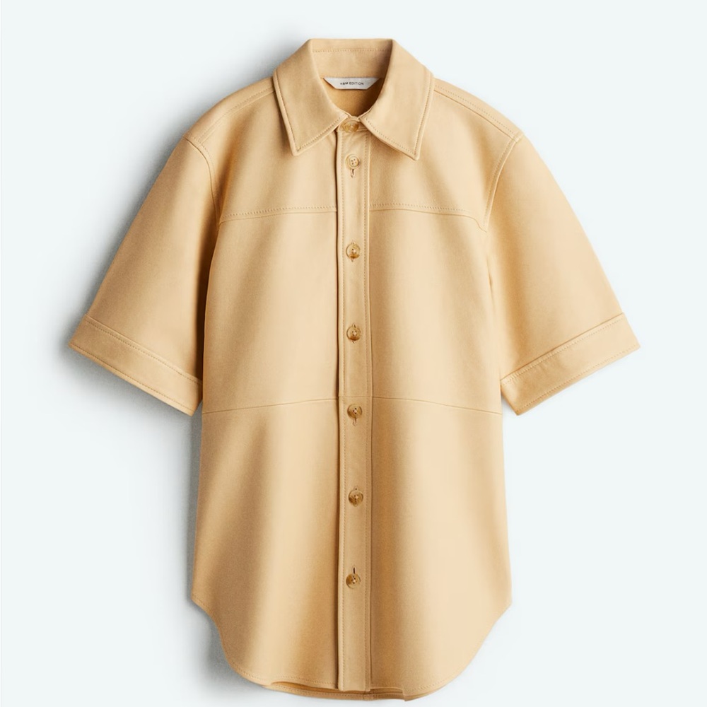 H&M Edition Leather Shirt